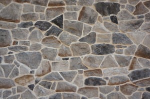 Granite Fieldstone White Mortar Swatch