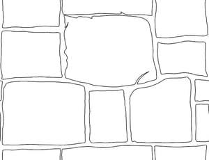 Cobblestone Lambris hatch 6