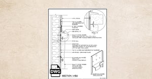 dwg clip system details