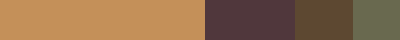 grassy butte color strip