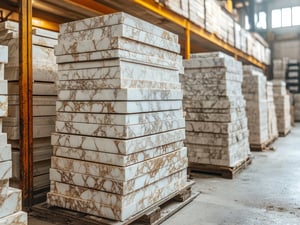 stone supply feature