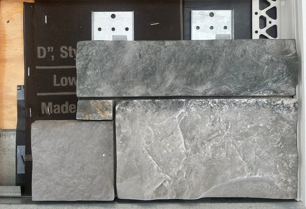 Drystack Lambris Clip System Cutaway